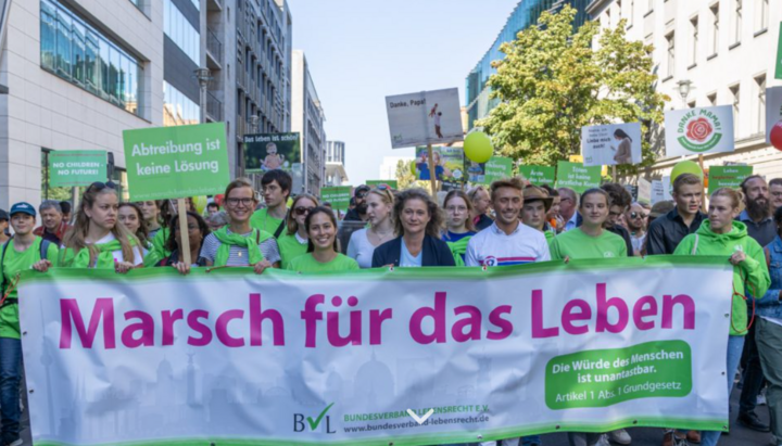 Der „Marsch für das Leben“ findet auch mit Unterstützung orthodoxer Christen statt. Foto: Veranstalter