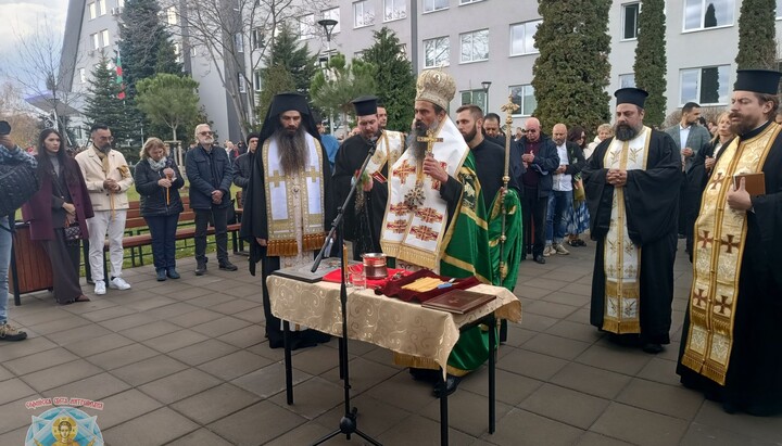 Patriarch Daniil während seiner Ansprache an Studierende und Lehrende der Nationalen Sportakademie: Glaube und geistige Stärke sind für ihn zentrale Grundlagen von Bildung und Leistung. Foto: Patriarchat