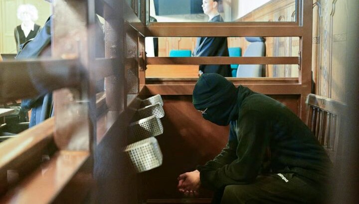 Angeklagter vor Gericht. Foto: Handelsblatt