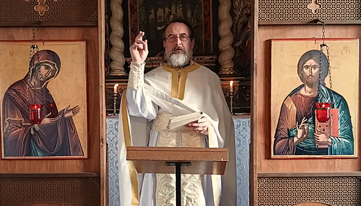 Erzpriester Matthias Zierenberg rief in Limburg dazu auf, die Barmherzigkeit Christi im eigenen Handeln sichtbar werden zu lassen. Foto: Screenshot YouTube
