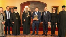 Patriarch Porfirije empfing eine Delegation aus Zypern in Belgrad