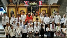In Köln bereicherten Kinder der UOK-Gemeinde den Gottesdienst 