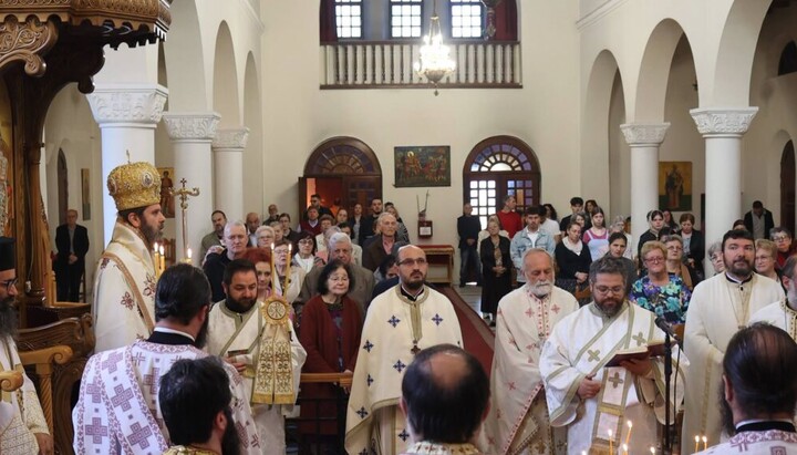 Erzbischof Ioannis leitete Christi-Himmelfahrts-Liturgie in Tirana