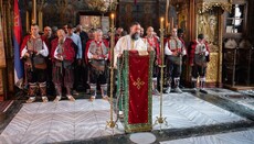 Athos-Kloster Hilandar beging Gründungsfest mit traditioneller Grabwache