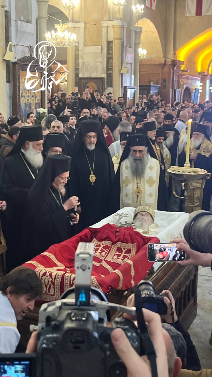 Beerdigung von Patriarch Ilia II. – Livestream фото 12