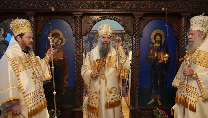Patriarch Porfirije. Foto: Serbisch-Orthodoxe Kirche