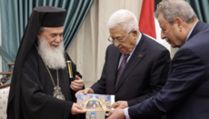 Jerusalemer Patriarch trifft sich mit palästinensischem Präsidenten