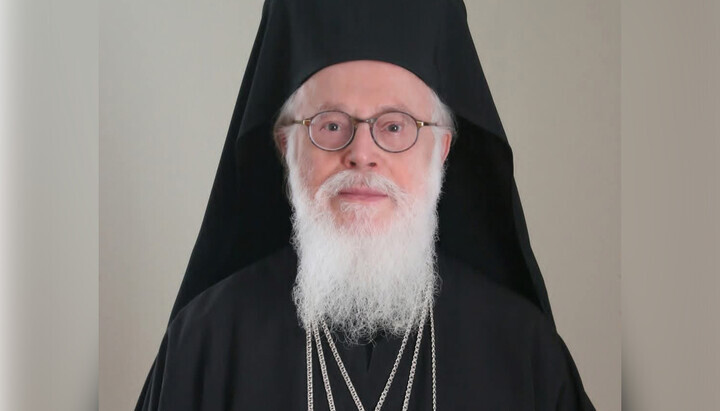 Erzbischof Anastasios. Foto: Website der Albanischen Kirche