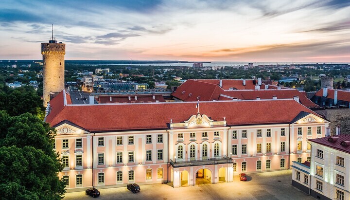 Schloss Toompea, Kanzlei des Riigikogu. Foto: Wikipedia