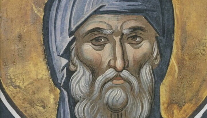 Antonios der Große. Fragment eines Freskos. Foto: thesaintsbook.com