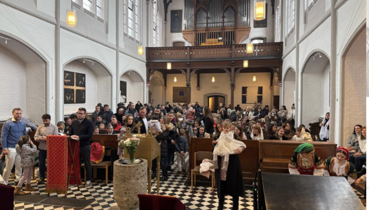 Am Sonntag über den verlorenen Sohn wurde in Rosenheim der Gottesdienst der serbischen Kirche gefeiert.