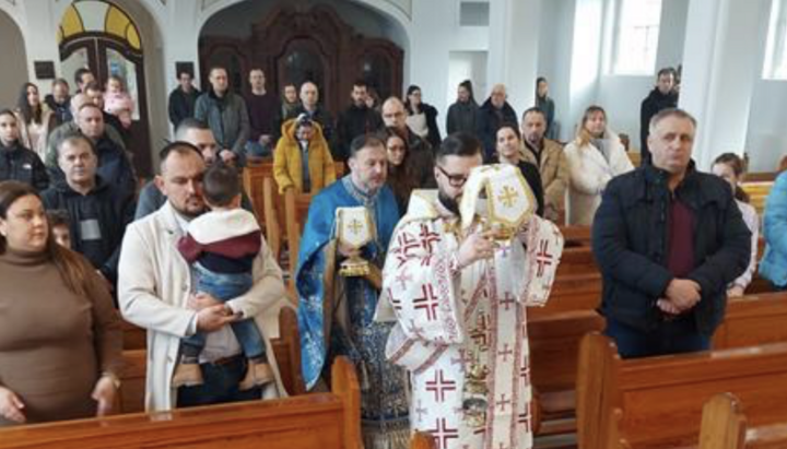 Am Festtag der Darstellung des Herrn fand die erste serbische Liturgie in Dresden in einer katholischen Kirche statt