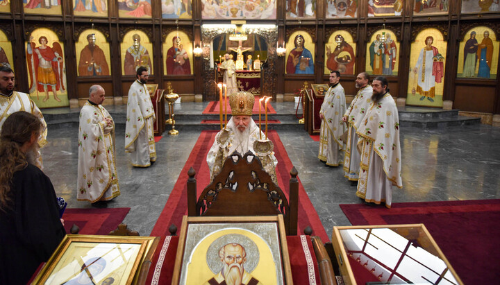 Metropolit Mark von Berlin und Deutschland feierte die Bischöfliche Liturgie in Skopje