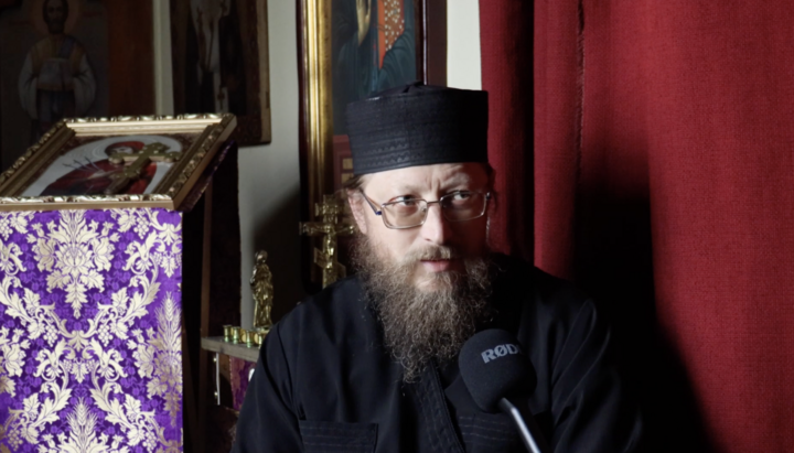 Priester Wassilij, Geistlicher der Kathedrale der Heiligen Kyrill und Method in Prag. Foto: UOJ