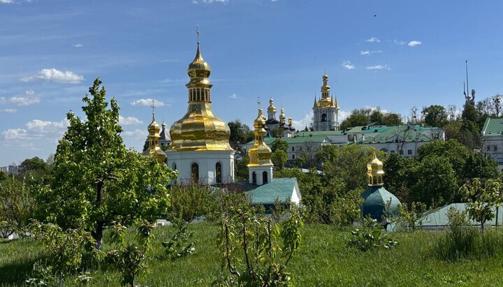 Die untere Lawra. Foto: TG-Kanal „Lawra Heute“ (Лавра сейчас)