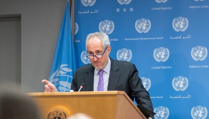 UN-Generalsekretär Stéphane Dujarric. Foto: news.un.org