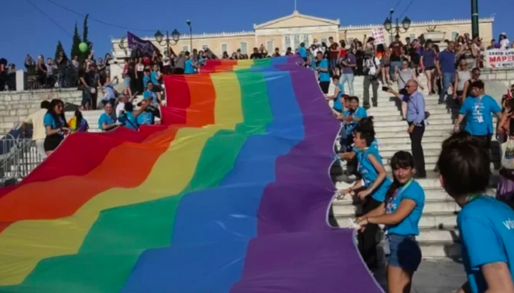 LGBT-Pride in Athen. Foto: npr.org