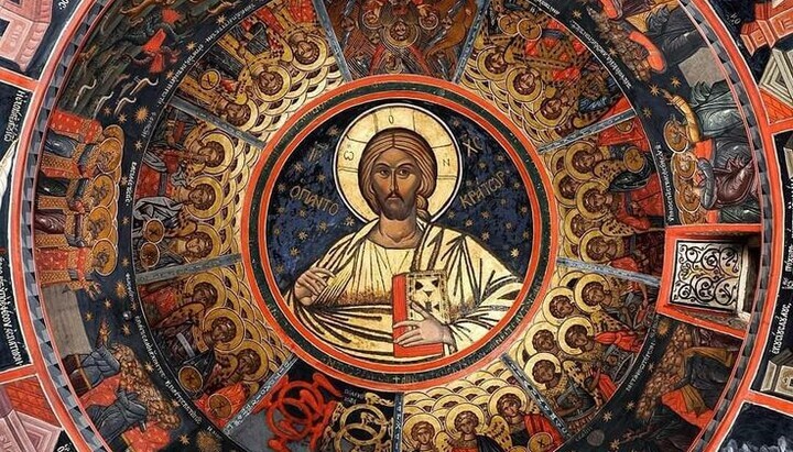 Ein Fresko von Christus Pantokrator. Foto: Open Source
