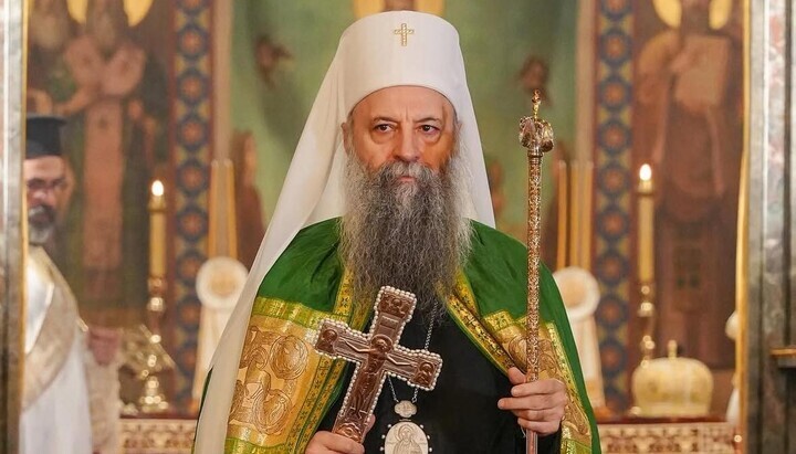 Serbischer Patriarch an Metropolit Onufrij: Wir bewundern Ihr Bekenntnis