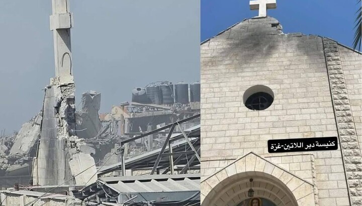 RCC-Kirche in Gaza durch Beschuss beschädigt, Priester verletzt
