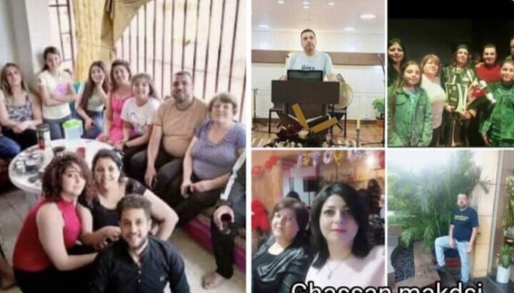 Pastor Mesher und seine Familie. Foto: syriacpress.com
