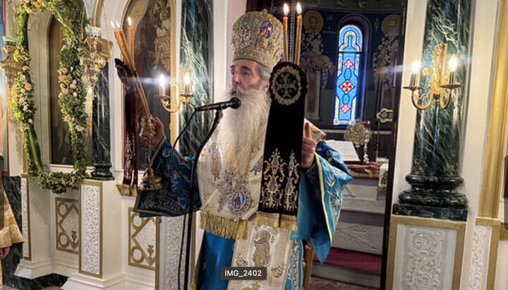 Metropolit Seraphim von Piräus. Foto: orthodoxianewsagency.
