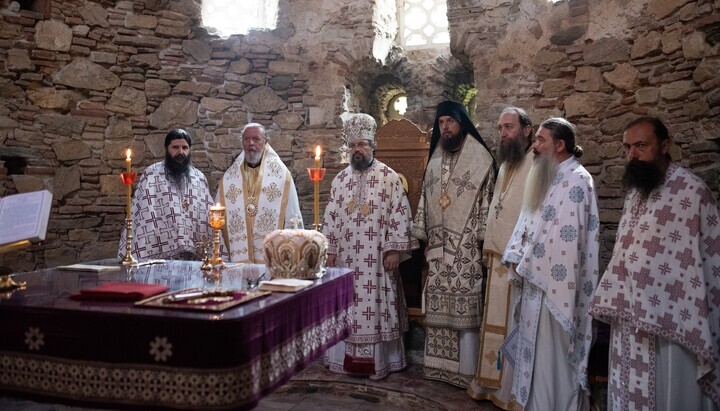 Gottesdienst des Metropoliten Filaret in Mazedonien. Foto: religija.mk