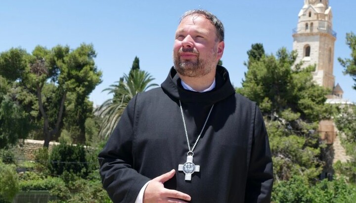 Als Weg zu einer politischen Lösung forderte Abt Nikodemus Schnabel mehr Bereitschaft zum Kompromiss. Foto: Vatican News
