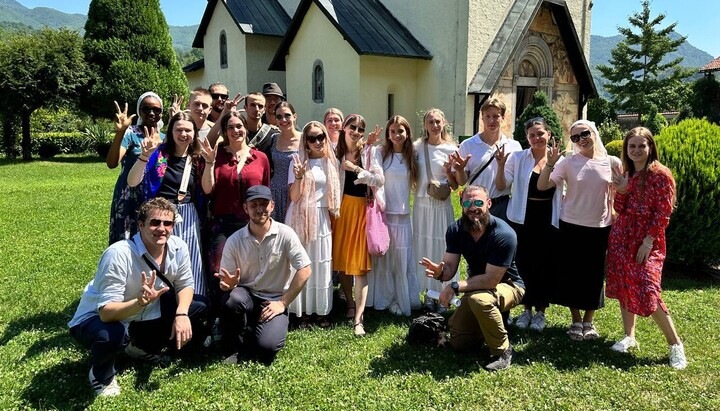 Die jungen Pilger blickten zum Abschluss auf zwei Wochen Spiritualität, Austausch und Freundschaft zurück. Foto: orthodox-europe.org