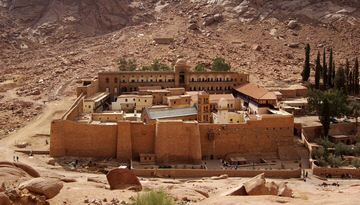 Das Katharinenkloster ist eines der ältesten Klöster der Christenheit und befindet sich im Süden der Sinai-Halbinsel in Ägypten. Foto: Wikipedia