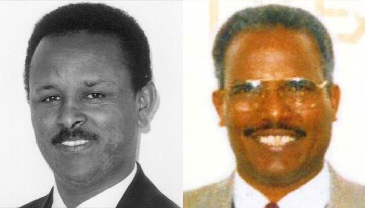 Seit über 20 Jahren in Haft: Haile Naizge (l.) und Dr. Tekleab Menghisteab, zwei der sieben Geistlichen: Fotos: Open Doors