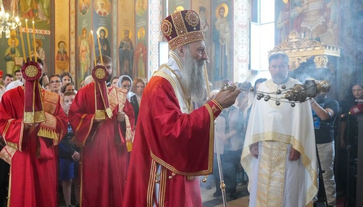 Der Primas der Serbisch-Orthodoxen Kirche legte Gleichnis vom unbarmherzigen Knecht aus. Foto: spc.rs