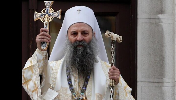 Patriarch Porfirije. Foto: Pressedienst der Serbisch-Orthodoxen Kirche
