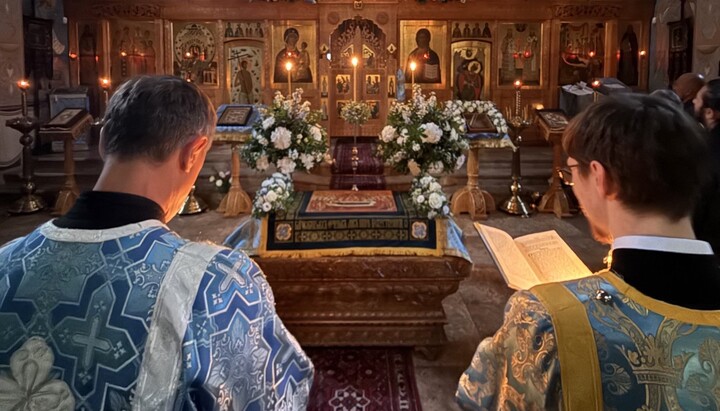 Das Hochfest der Entschlafung Mariens ist in der Londoner ROKA-Kathedrale mit besonderen Traditionen verbunden. Foto: orthodox-europe.org