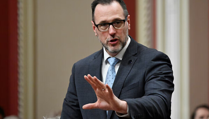 Jean-François Roberge, Minister für Säkularismus in Quebec. Foto: Jacques Boissinot / The Canadian Press