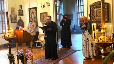 Bischof Hiob arbeitet am dritten Film über die Restaurierung des Synodalgebäudes in New York