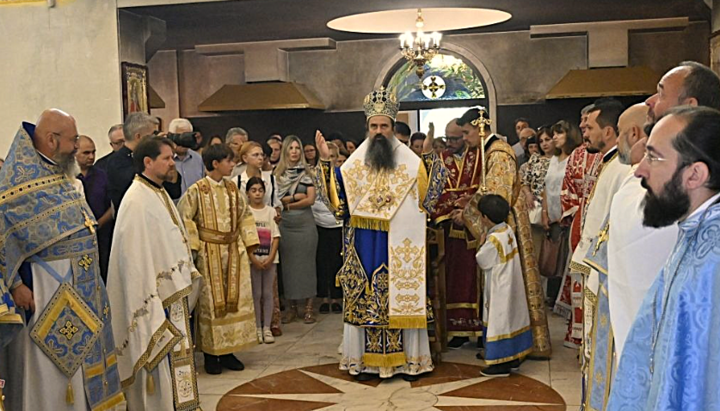 Patriarch Daniil rief zu Gebet und Vertrauen in Gott auf. Foto: Patriarchat