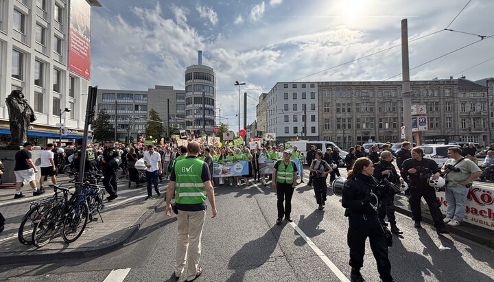 In Köln hat der „Marsch für das Leben“ begonnen. Foto: UOJ