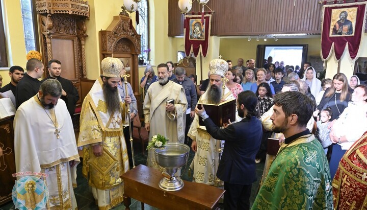 Der bulgarische Patriarch Daniel leitete am 21. September 2025 die Liturgie und die Erneuerungszeremonie in der Kirche des Heiligen Nikolaus des Wundertäters in Sofia. Foto: Metropolie Sofia