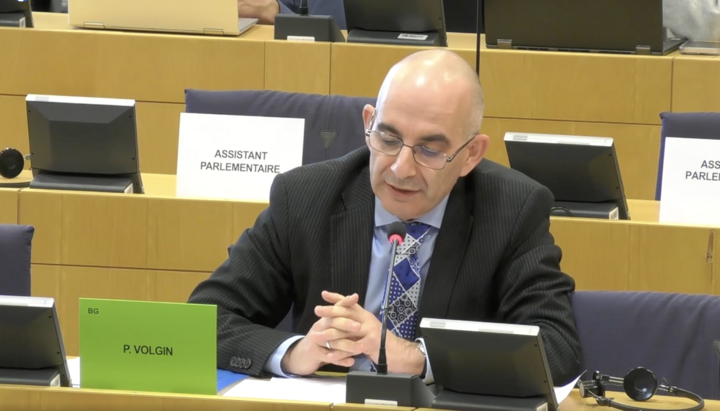 Abgeordneter des EU-Parlaments Petr Wolgin. Foto: Wolgins Facebook-Seite.