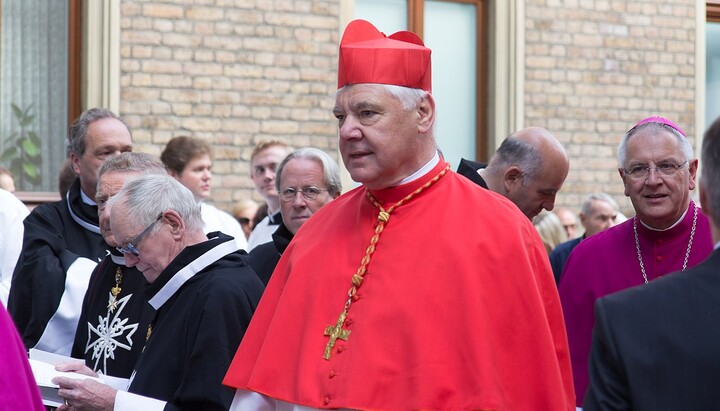 Kardinal Gerhard Ludwig Müller: „Der Petersdom ist keine Bühne für säkulare Ideologien, sondern der Ort der Realpräsenz Jesu Christi.“ Foto:Wikipedia