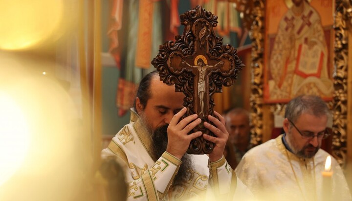 Mit dem Patriarchen konzelebrierten zahlreiche Geistliche aus Bulgarien und dem Ausland. Foto: Patriarachat