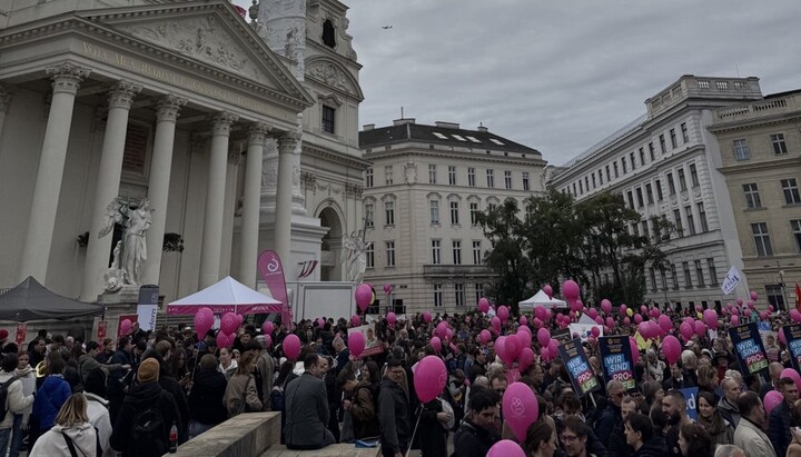 Wiener Marsch fürs Leben. Foto: UOJ