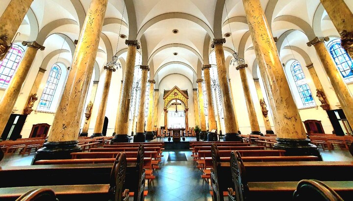 Die Kirche in der Altstadt von Krefeld war bereits wiederholt Ziel von Vandalismus. Foto: Gemeinde