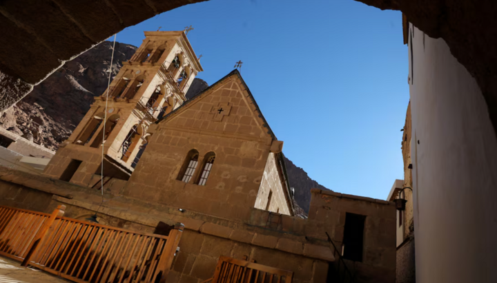 Das Kloster der Heiligen Katharina auf dem Sinai. Foto: reuters.com
