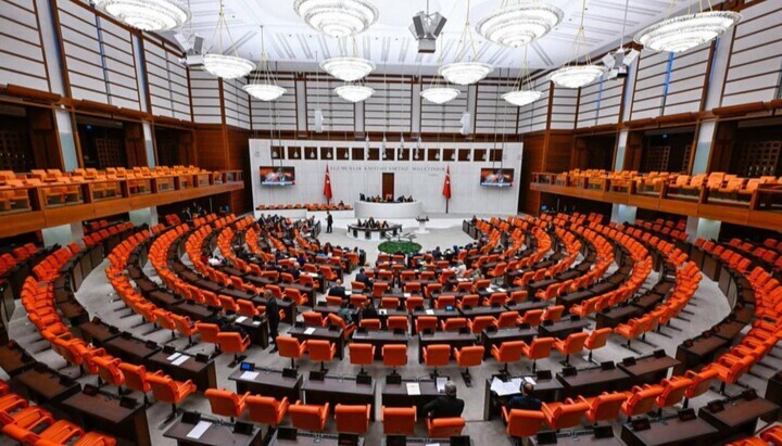 Generalversammlung des türkischen Parlaments am 19. Oktober 2024. Foto: AA
