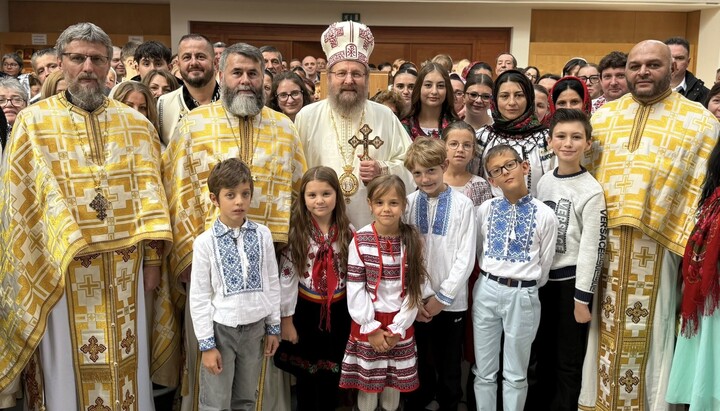 Rumänisch-orthodoxe Christen in Innsbruck gedachten ihrer Schutzpatrone, der Märtyrer von Kufstein – am Sonntag mit Bischof Sofian. Foto: Metropolie