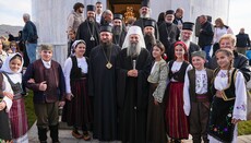 Patriarch Porfirije weihte neue Kirche am Geburtsort des Heiligen Sava