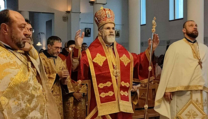 Metropolit Antonij rief die Gläubigen in Luxemburg dazu auf, unter dem Schutz des heiligen Johannes von Rila geistliche Früchte zu tragen. Foto:Patriarchat