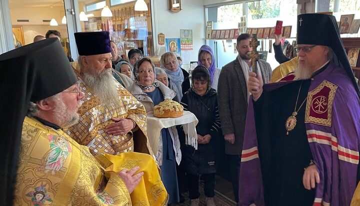 Erzbischof Tichon zelebrierte in Baden-Baden die Göttliche Liturgie. Foto: Diözese